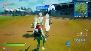 3 Ricks Do The Rick Dance Fortnite #shorts