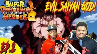 Super Dragon Ball Heroes Episode 2 | EVIL SAIYAN IS A GOD! | Reaction