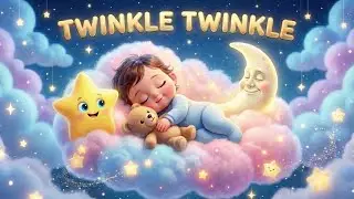 Twinkle Twinkle Sleepy Star 🌟 Lullaby for Babies to Sleep | Bedtime Kids Song | DooDooKids