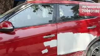 HYUNDAI CRETA DENTING & PAINT JOB DONE AT PB7MODIFIERS HOSHIARPUR