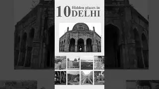 10 Hidden Places in Delhi | #shorts #youtubeshorts #delhivlog | Naseem Hasan Vlogs