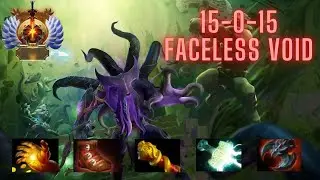 Trying to play like T1 Ana ! 15-0-15 Faceless Void. My most played hero at 550 games 56% winrate