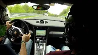 Porsche 991 Gt3 vs BMW M3 E90 supercharged @ Nurburgring