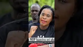 Aba NUP sibasanyufu eri aba NRM abakulayo poster zabwe. #latestnews #news #amawulire #politics