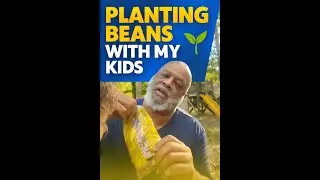 Planting Beans with Your Kids 🌱 | Easy Family Garden Project