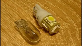 Светодиодная лампа МАЯК 12-T10-W-5SMD-2BL WHITE