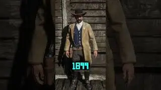 RDR2 Character's 1899 vs 1907 #shorts #rdr2