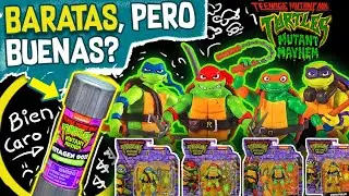 Mi Opinion Honesta de las figuras Tortugas Ninja de Mutant Mayhem. Son Para Niños?