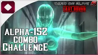 DOA5LR: Alpha-152 Combo Challenge (1080p60FPS)