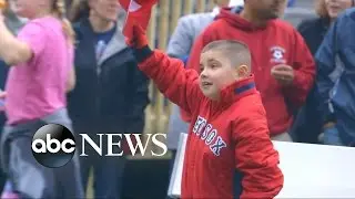 Boy's Backyard Transformed Into Fenway Park Replica