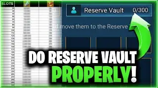 What you SHOULD KNOW about the RESERVE VAULT! | RAID Shadow Legends