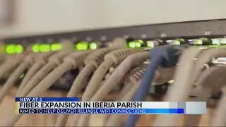 Fiber internet expansion in Iberia Parish
