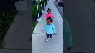 My twin girls #Kiwi #Dovi #youtubeshorts #twingirls #shorts #hututu