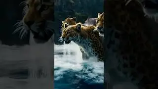 Biblically Accurate Visions of Daniel 👁️🐆🐻🌊 (Daniel 7:3-7 📖)