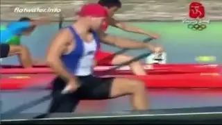 2008 Olympic Canoeing Beijing Men's C-1 500 m Heat 3 (16:9)
