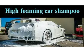 How to make Snow Foam Car Wash liquid // Home cleaning products