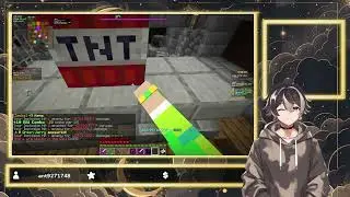 Raid chaos XD. Minecraft hypixel Skyblock VOD