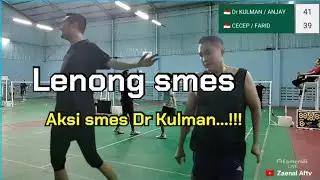 Dr Kulman/Anzae vs Cecep/Farid, smesan lenong memukau.