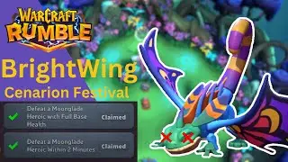 BrightWing - Cenarion Festival - Heroic challenges | Warcraft Rumble
