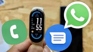 Xiaomi Smart Band 8 &mdash; обзор удобства использования &mdash; телефонные звонки, SMS, WhatsApp и звонки WhatsApp