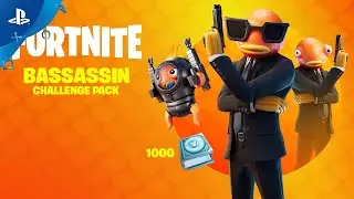 Fortnite - Bassassin Challenge Pack Trailer | PS4