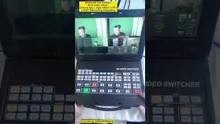 Super hot ! multi camera recording & live stream 6CH 4xHDMI 2xIP inputs audio video mixer switcher