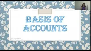 Accounts Basics for beginners