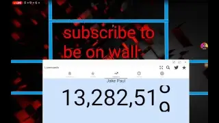 live sub4sub shoutout wall