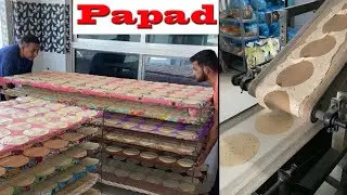 Papad banane ki recipe - snacks making at home