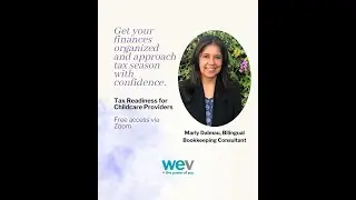 WEVWorks Webinar: Tax Readiness for Childcare Providers