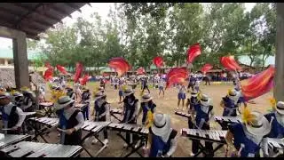 Manguisoc NHS Marching BLUE Phoenix Percussion - Dress rehearsal for Pabirik 2025 PART 2