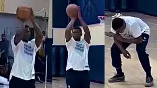 Anthony Edwards Can&rsquo;t Believe He Missed A Shot At Practice Before Game 7 Against Nuggets
