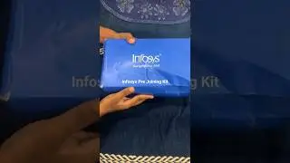 Infosys Pre Joining Kit || 2025 #infosysjobs #infosys #welcomekit