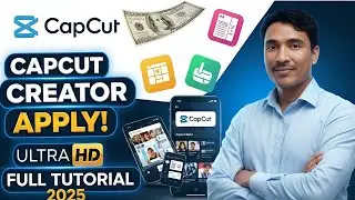 How to Apply as CapCut Creator | CapCut Template Creator Program Full Tutorial