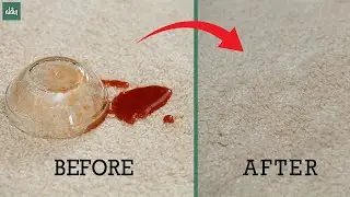 Genius idea! Clean Ketchup STAIN in 1 MINUTE