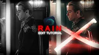 rain edit tutorial | alight motion w/preset
