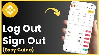 How To Logout Binance | Binance App Account Sign Out !