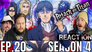 THE TRUTH WILL SET YOU FREE | Attack On Titan REACTION!!!! | 4x20 | 
