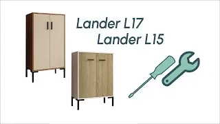 🛠️ Montaggio Credenza piccola Lander L15 e L17