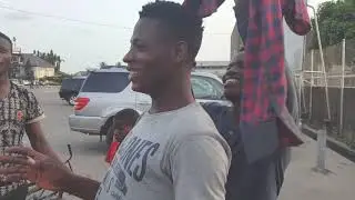 BLINDFOLD BMX CHALLENGE IN NIGERIA