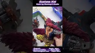 Eustass Captain Kid 😈❤️ Monkey D Studio #luffy #onepiece #eustasskid #animefigure #resinstatue #op