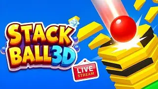 Stack Ball Live Part 12 ! 🎮🔴 #live  #stackballlive  #shortslive