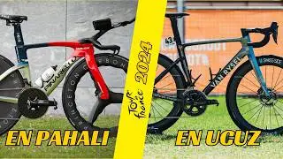Tour de France’ın en pahalı ve ucuz bisikletleri; Pinarello Bolide F TT ve Van Rysel RCR
