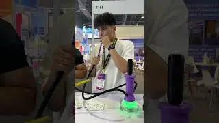 Luckee Infinity Hookah at world vape show