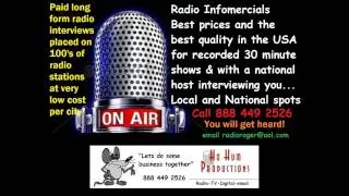 infomercial script writing  production  editing  placement  cost