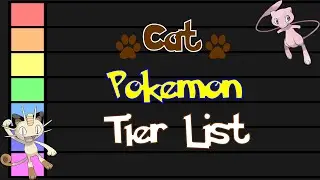 Cat Pokemon Tier List!