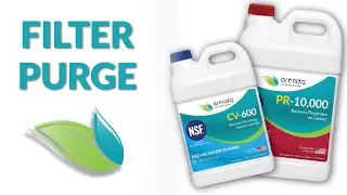 Filter Purge Cleans off Scum from the Walls  | Orenda Experience