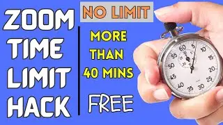 Zoom meeting more than 40 minutes (2025) | How to extend zoom meeting time limit 2024
