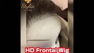 Who like the natural Hd frontal straight virgin hair wig ?@styliahair4236