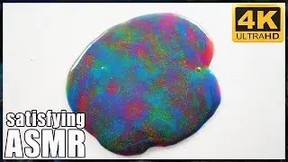 [4K] Slime Cutting / Relaxing Satisfying Slime ASMR Video #1